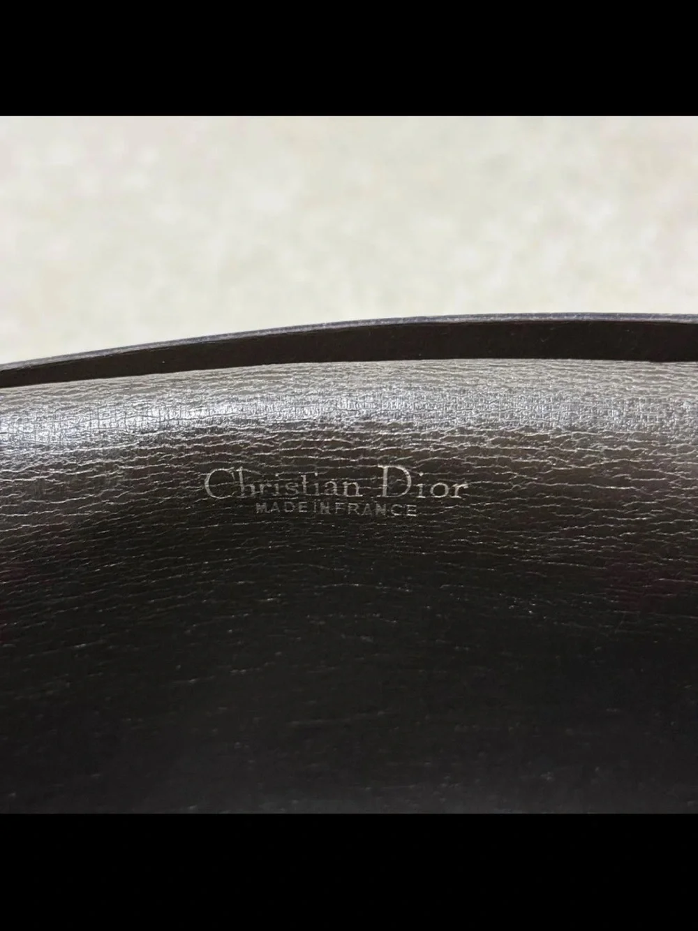 Dior Brown Logo Jacquard Crossbody with Gold Chain